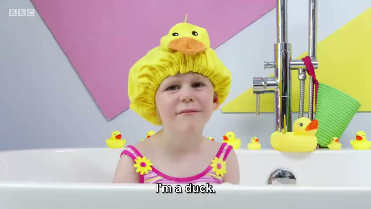 截图：I'm a duck.