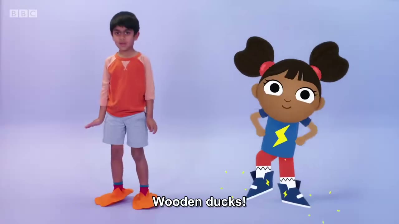 截图：Wooden ducks!