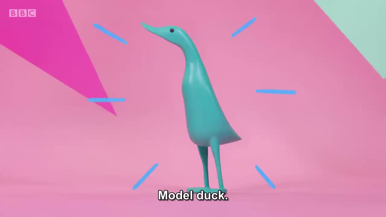 截图：Model duck.