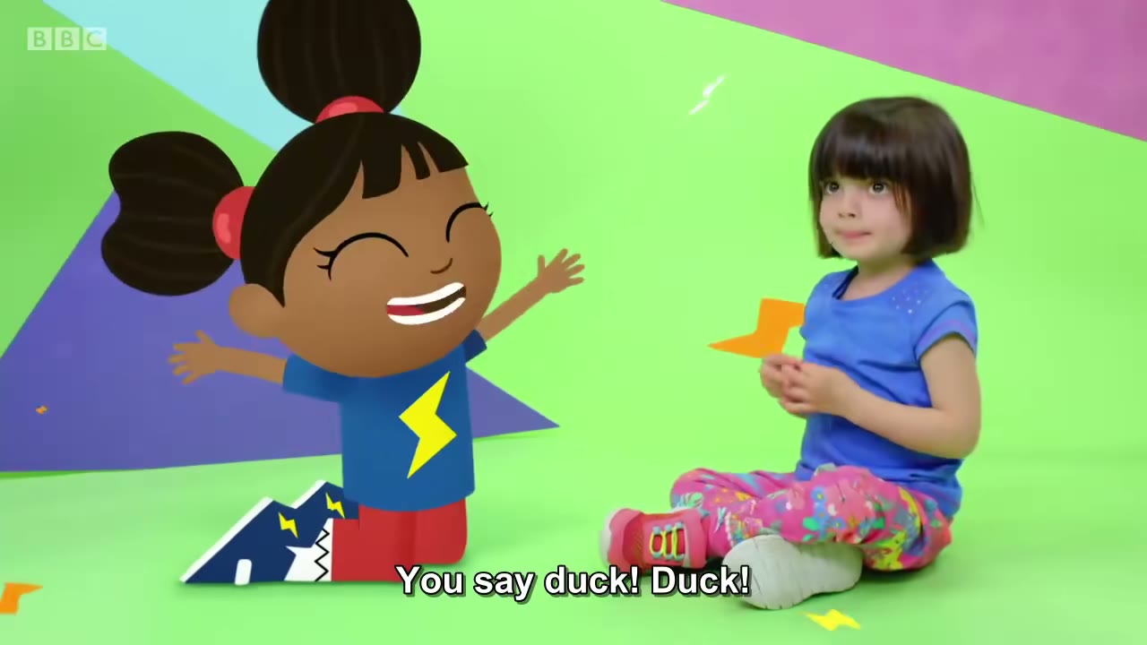 截图：- You say duck!
- Duck!