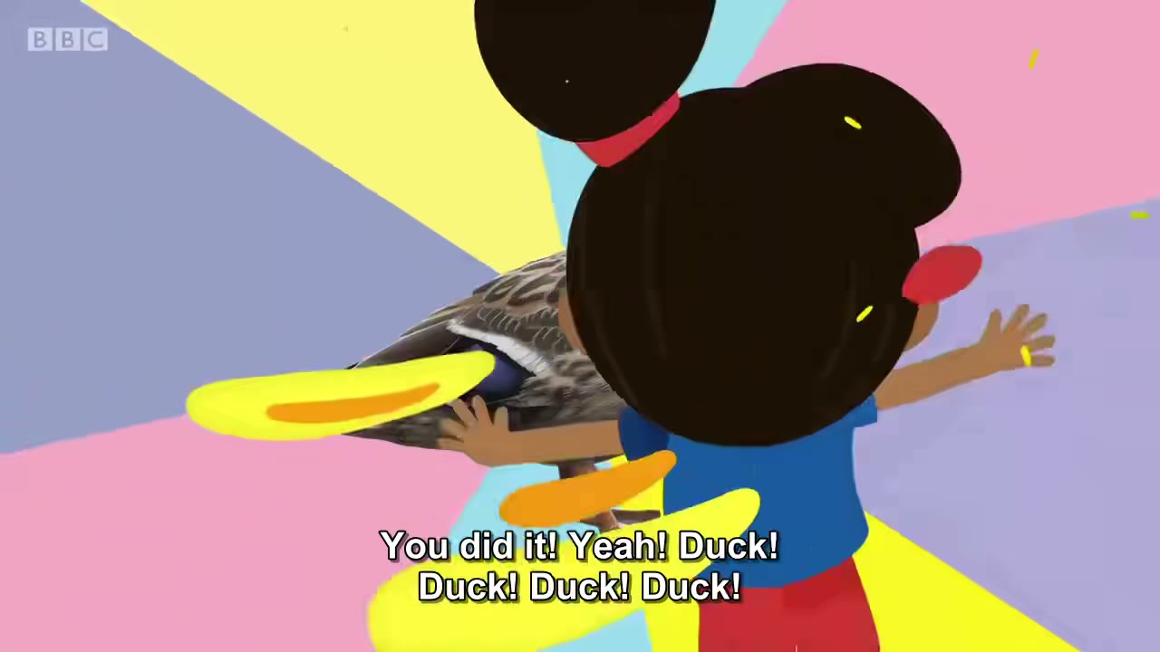 截图：- You did it! Yeah! Duck!
- Du