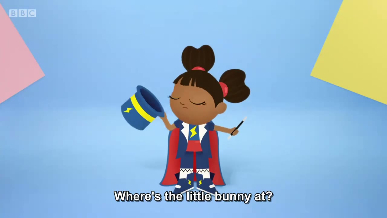 截图：Where's the little bunny at?