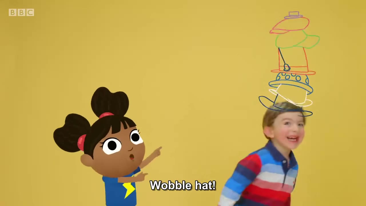 截图：Wobble hat!