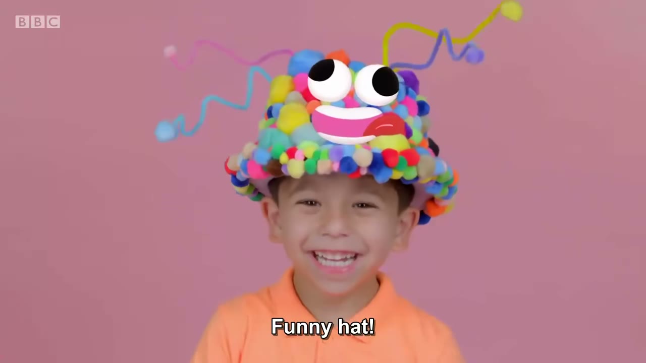 截图：Funny hat!
