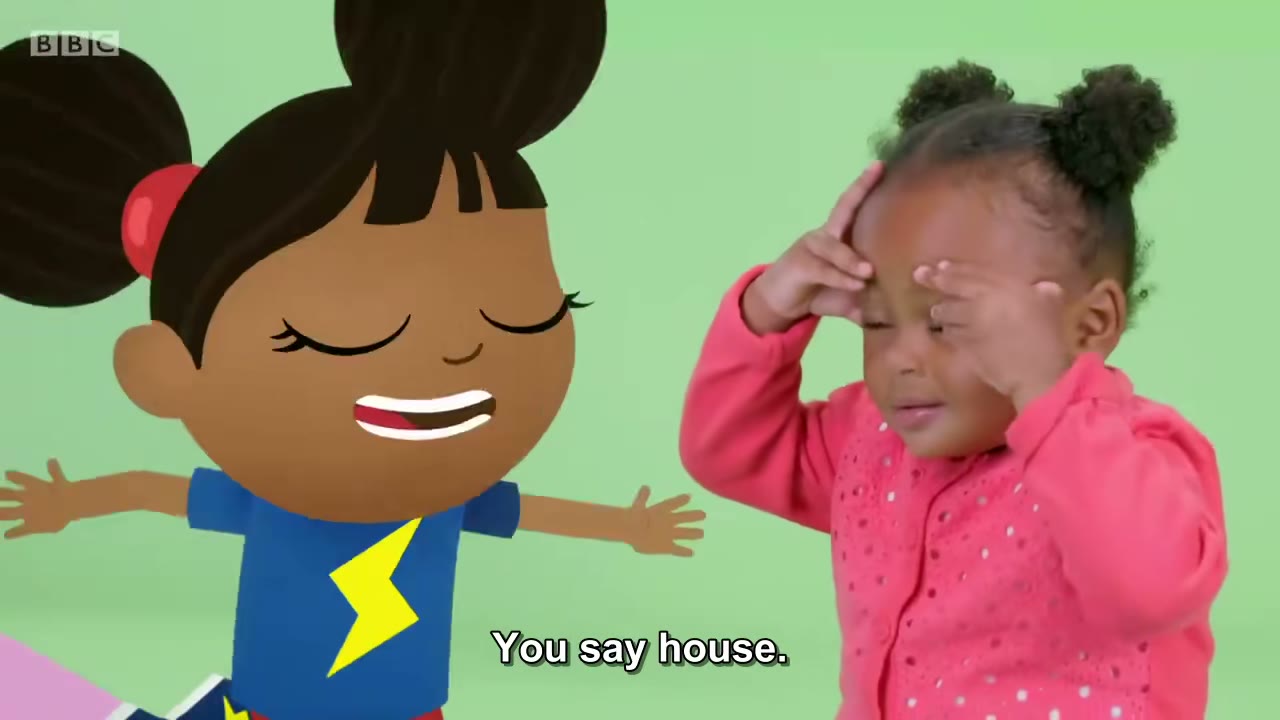 截图：You say house.