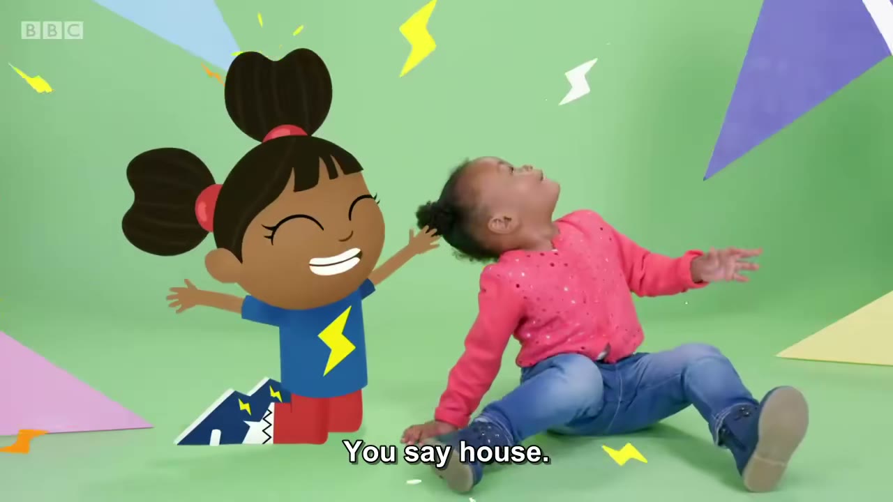 截图：You say house.