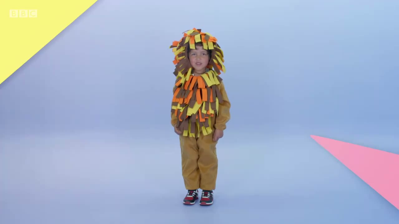 截图：I'm a lion. Raa!