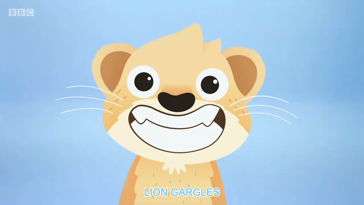 截图：Teethy lion.
