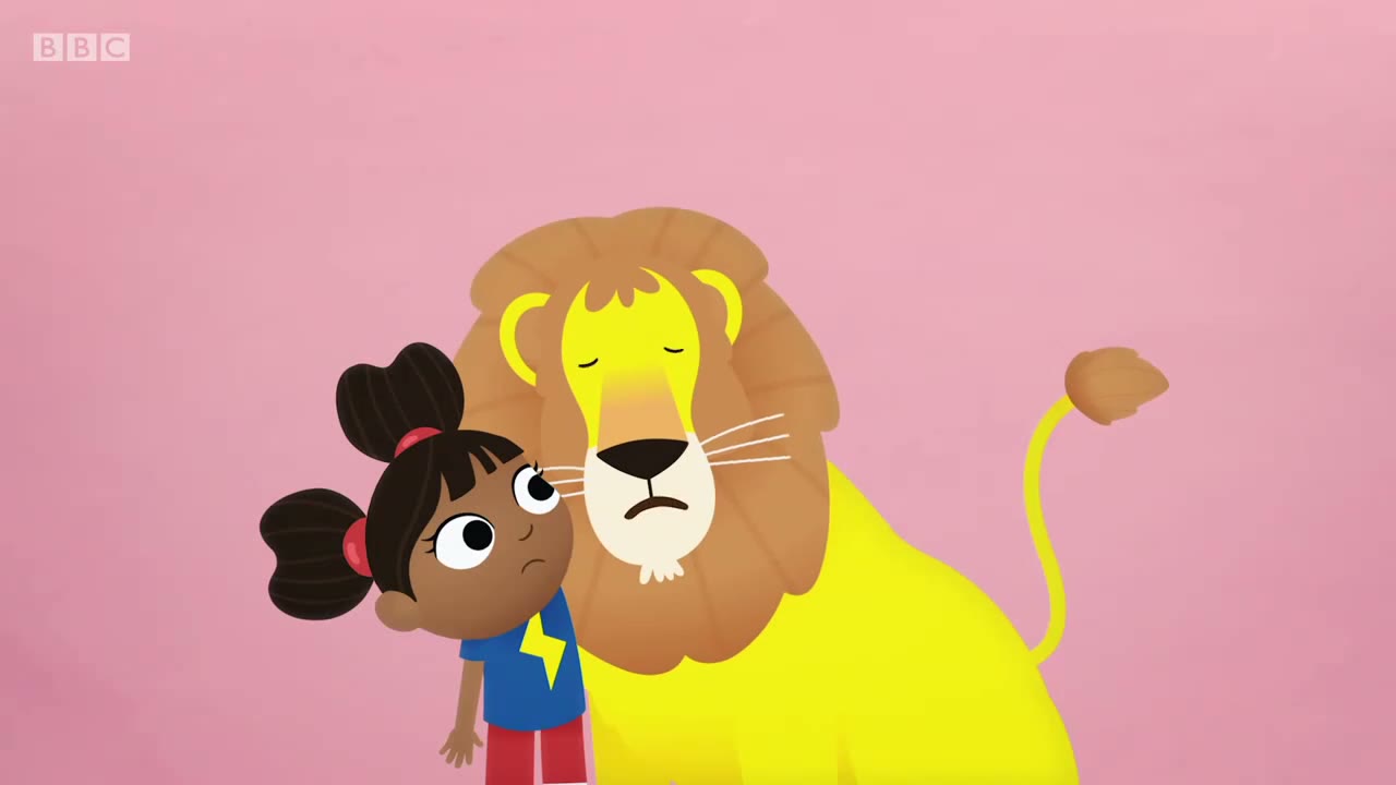 截图：- Ooh!
- Love you, lion.
- Mm!