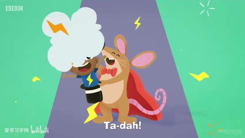 截图：I'm a mouse. Squeak-squeak!