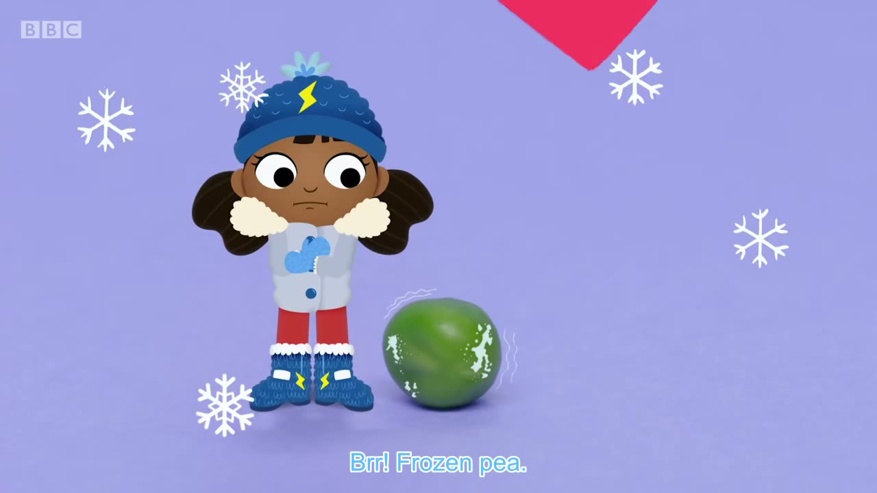 截图：Brr! Frozen pea.