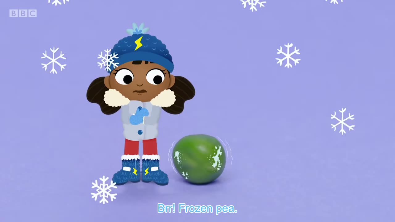 截图：Brr! Frozen pea.