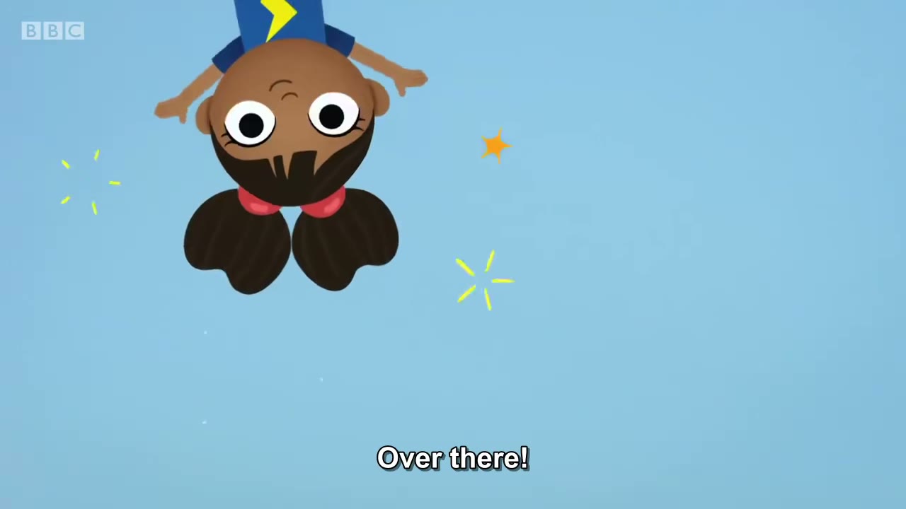 截图：Over there!