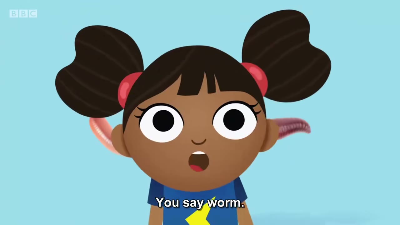 截图：You say worm.