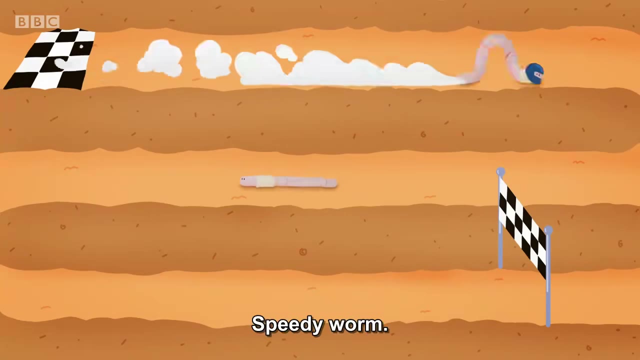 截图：Speedy worm.