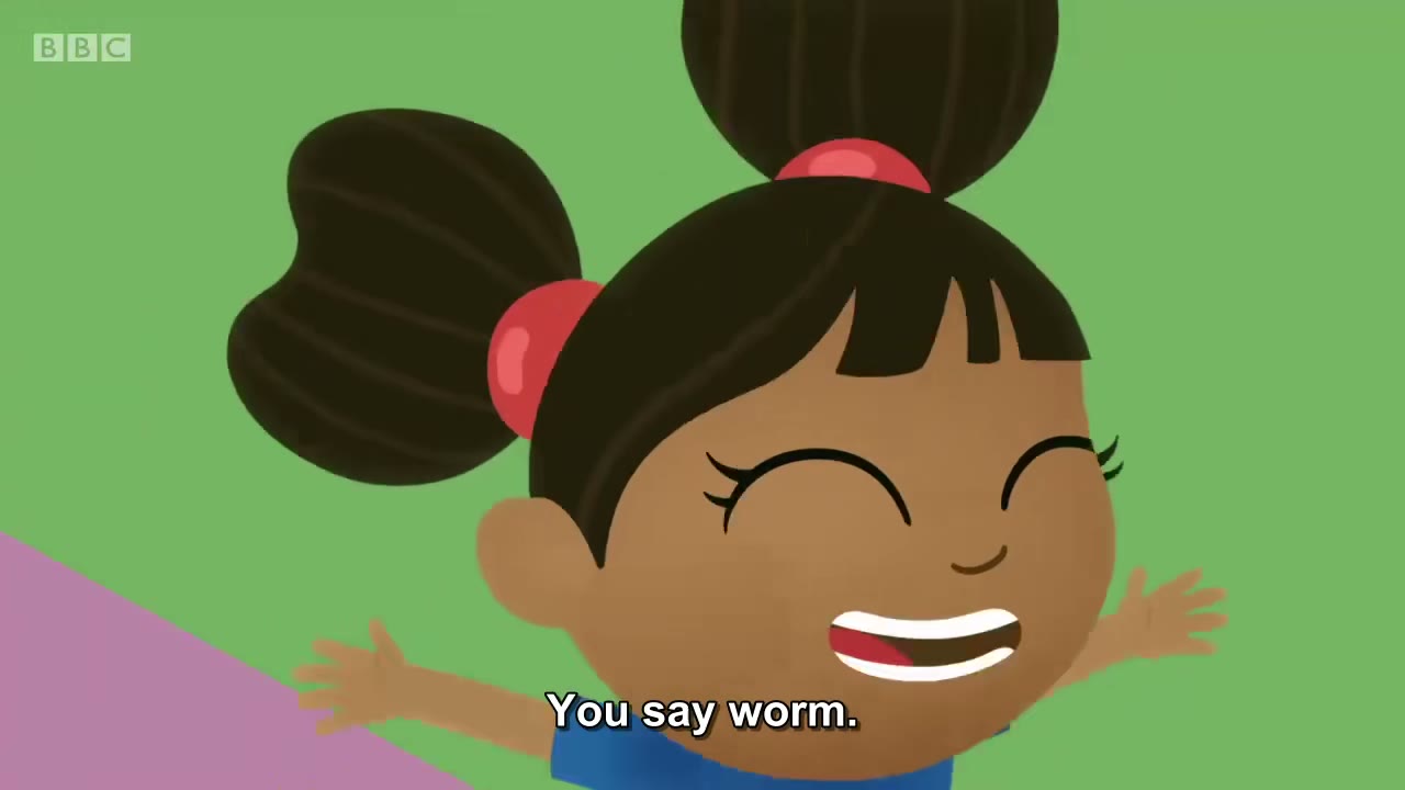 截图：You say worm.