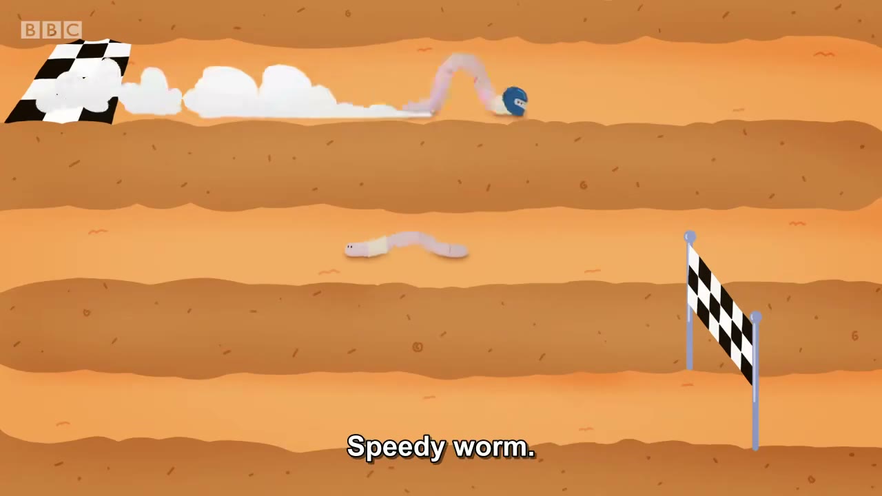 截图：Speedy worm.