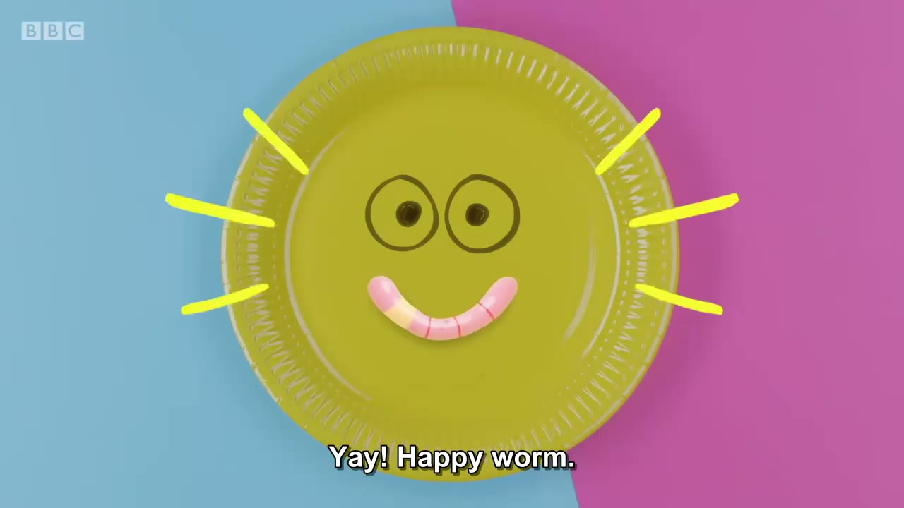 截图：Yay! Happy worm.