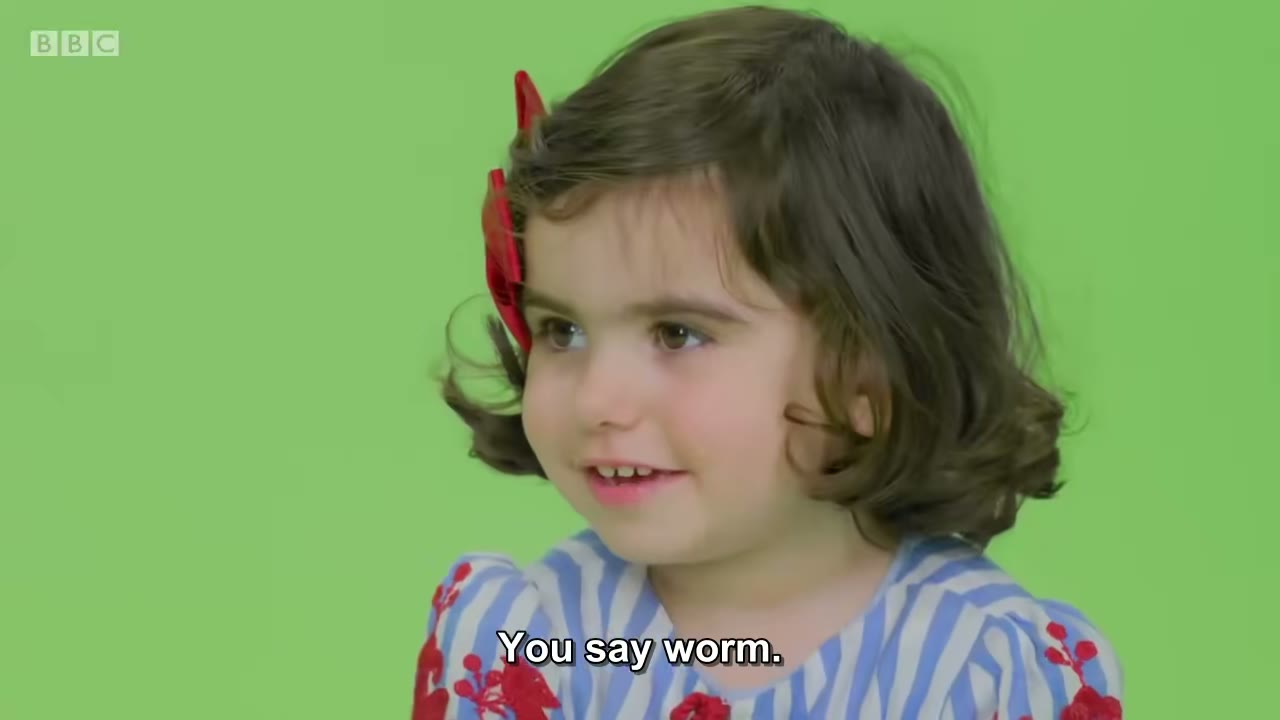 截图：You say worm.